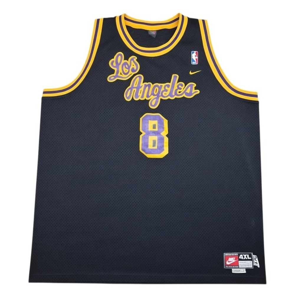 Nike Kobe Bryant Lakers Jersey Mens 4XL Black Good #8 Los Angeles Vintage